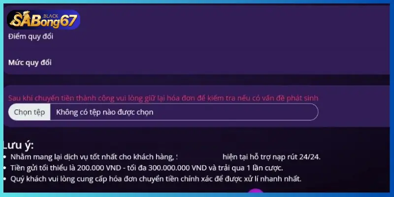 Bỏ túi kinh nghiệm nạp tiền Sabong67